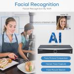 Kit Hikvision IP 2MP 4 Caméras PoE Audio Color Smart Hybride Light