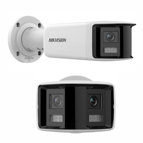 Panoramique Hikvision IP 90° ColorVu 4MP PoE