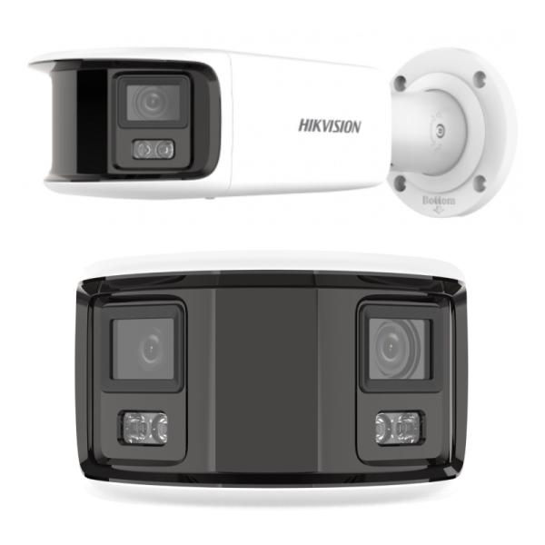 Panoramique Hikvision IP 90° ColorVu 4MP PoE
