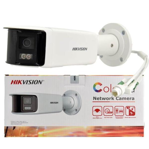 Panoramique Hikvision IP 90° ColorVu 4MP PoE