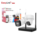 EasyLink Kit NVS WiFi 4MP H.265 une balle + une tourelle