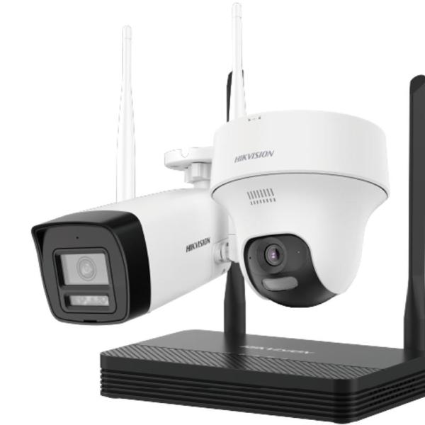 EasyLink Kit NVS WiFi 4MP H.265 une balle + une tourelle
