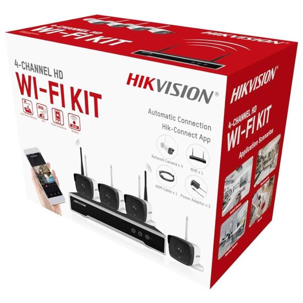 Kit Wi-Fi Bullet H.265 4MP