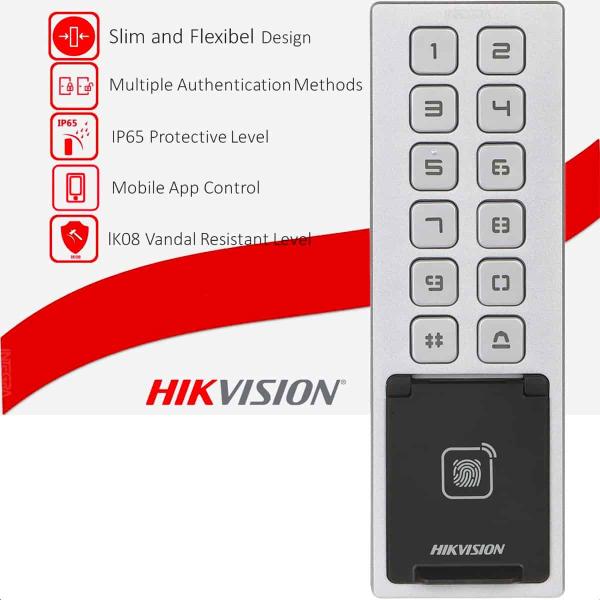 Access Control DS-K1T805MBFWX Terminal de contrôle d'accès