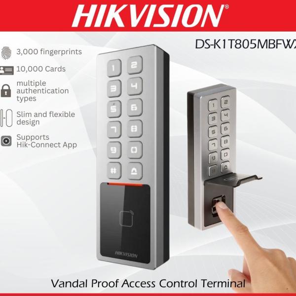 Access Control DS-K1T805MBFWX Terminal de contrôle d'accès