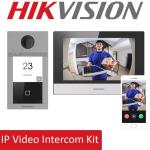 Kit d'interphone Vidéo IP DS-KIS604-P(C)