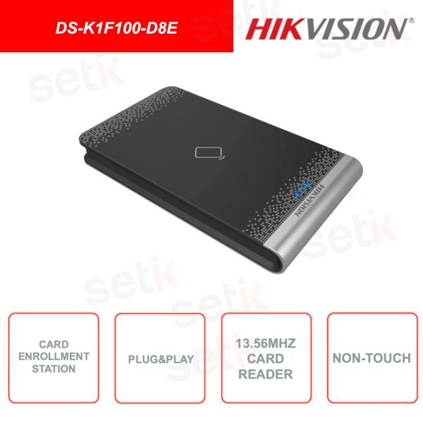 Hikvision DS-K1F100-D8E Enregistreur de cartes
