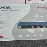 Switch 16 Ports PoE Hikvision DS-3E1518P-EI/M(O-STD) Commutateur POE intelligent Gigabit