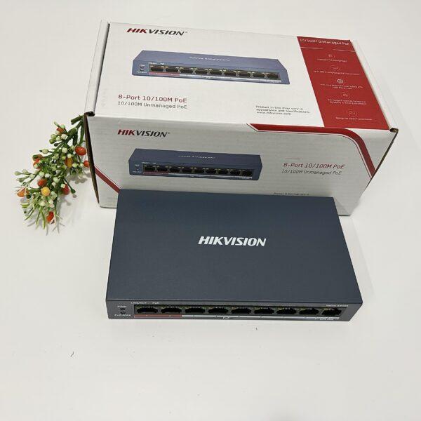 Switch PoE 8 Ports DS-3E1309P-EI/M Commutateur POE intelligent Fast Ethernet