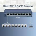 Switch PoE 8 Ports DS-3E1309P-EI/M Commutateur POE intelligent Fast Ethernet