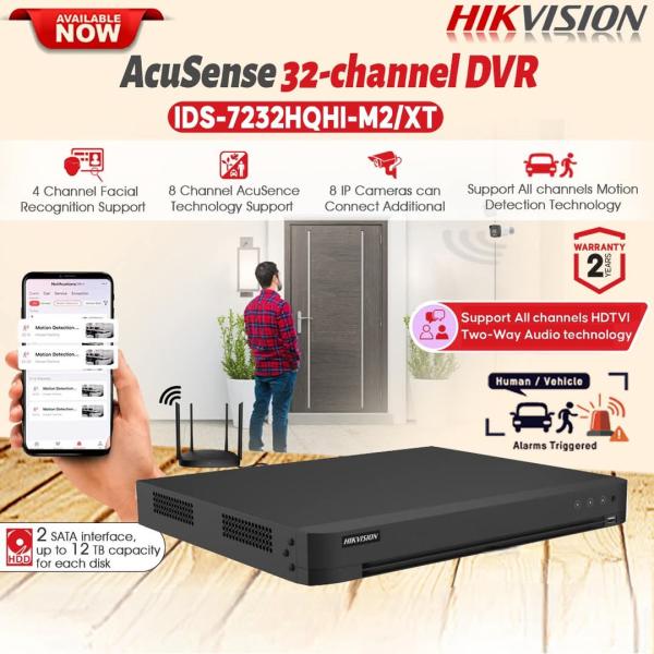 DVR Hikvision 32 Channel 3k 5mp AcuSense