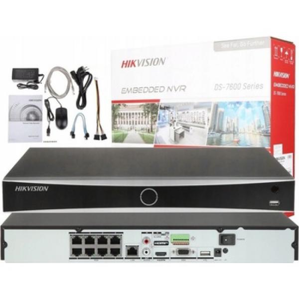 NVR AcuSense 8 Channel PoE 4K 8MP 1U Série K