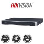 NVR Hikvision 4K 16 Channel PoE 8MP 1U