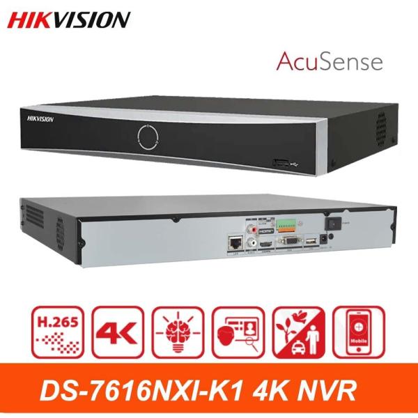 NVR 16 Channel 1port PoE 4K AcuSense K Séries