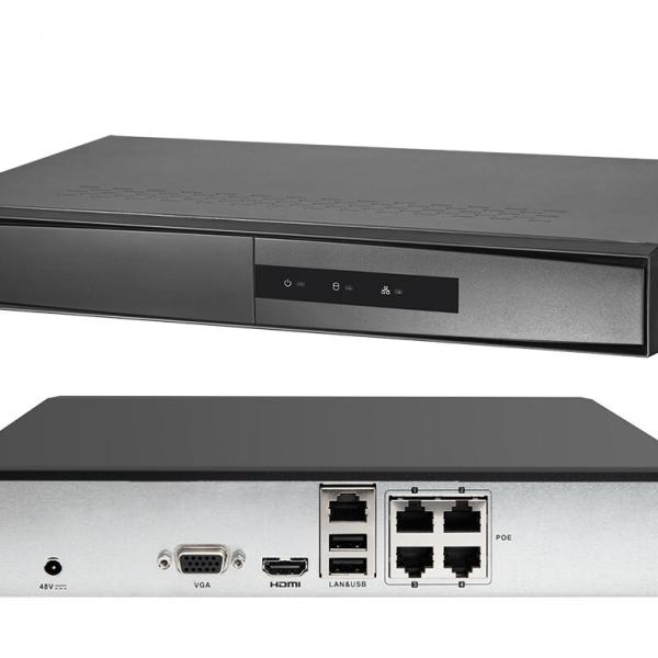 NVR Hikvision 4 Channel PoE 1U