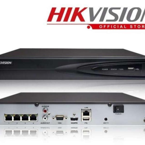 NVR Hikvision 4K 8MP 4Channel PoE