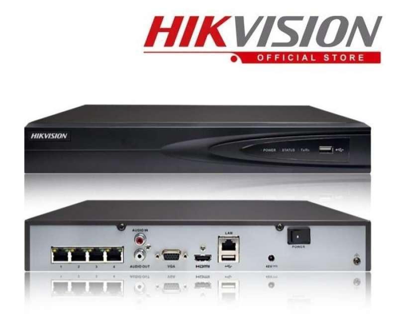 NVR Hikvision 4K 8MP 4Channel PoE