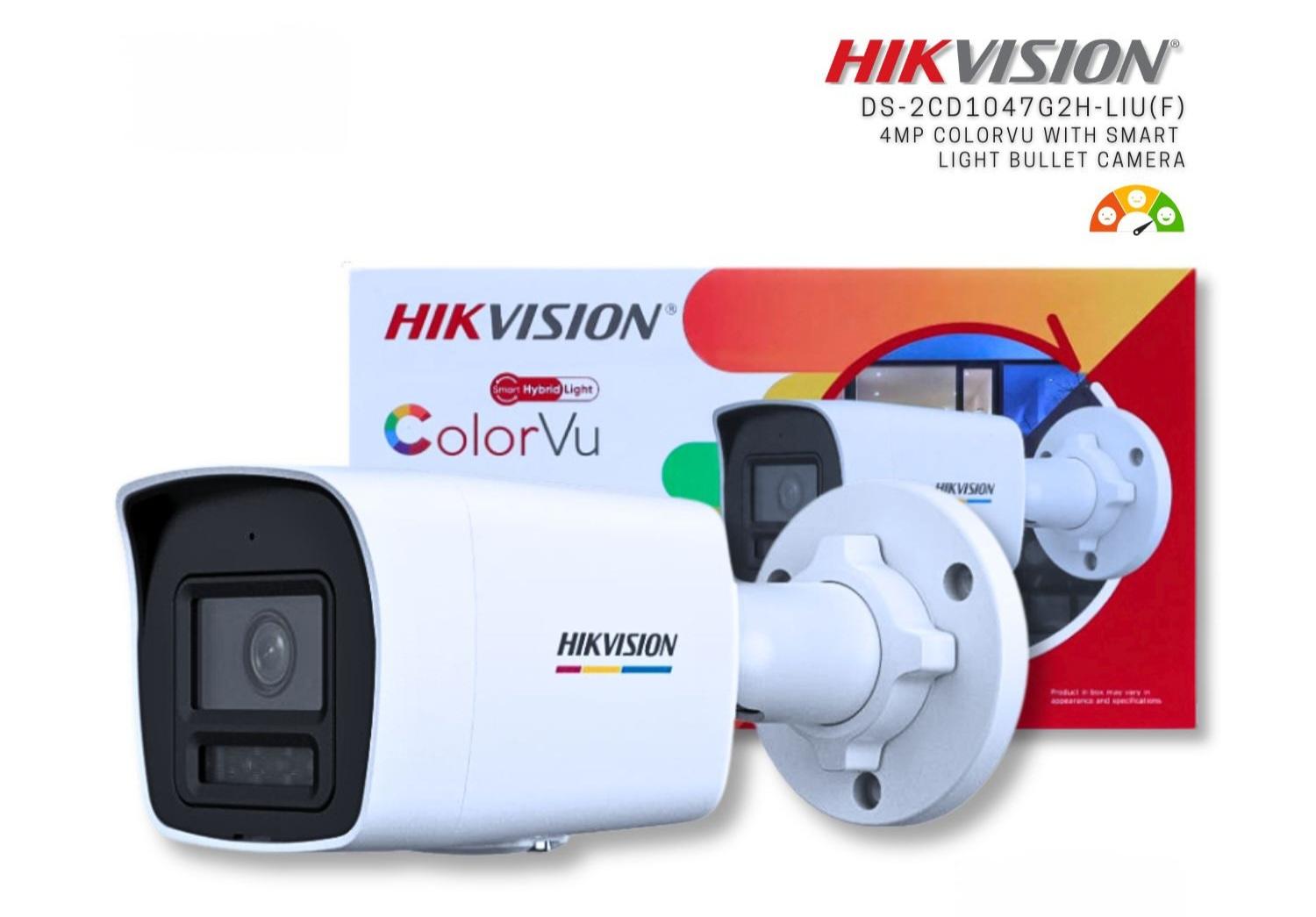 Hikvision IP ColorVU 4MP PoE Audio Smart Hybride Light